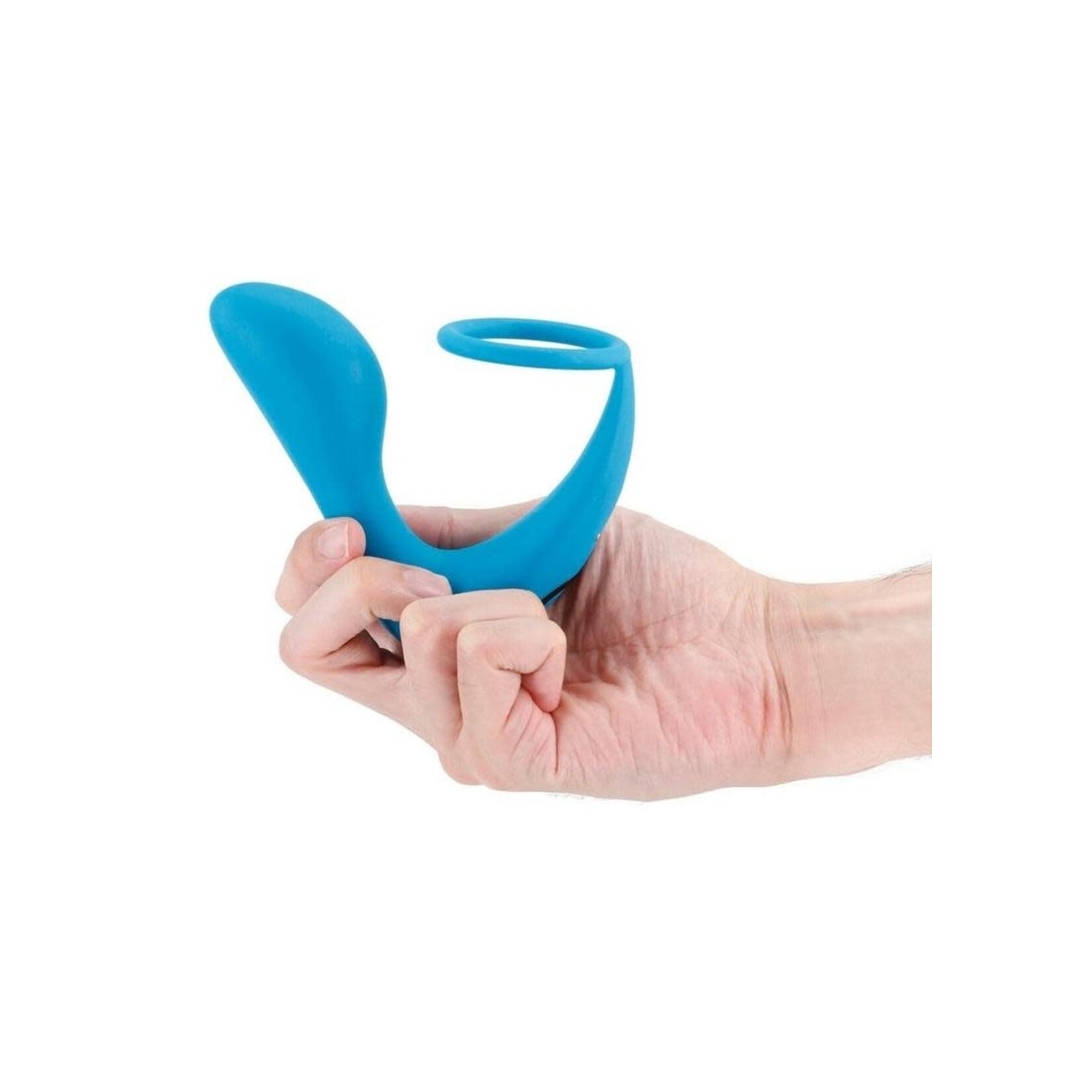 Renegade Slingshot II Rechargeable Silicone Cock Ring & Prostate Plug with Remote Control - Teal