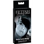 Fetish Fantasy Series Limited Edition Satin Love Mask Black