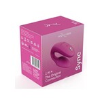 We-Vibe Sync Rechargeable Silicone Couples Vibrator with Remote Control - Dusty Pink