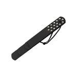 Rouge Leather Three Flap Paddle - Black