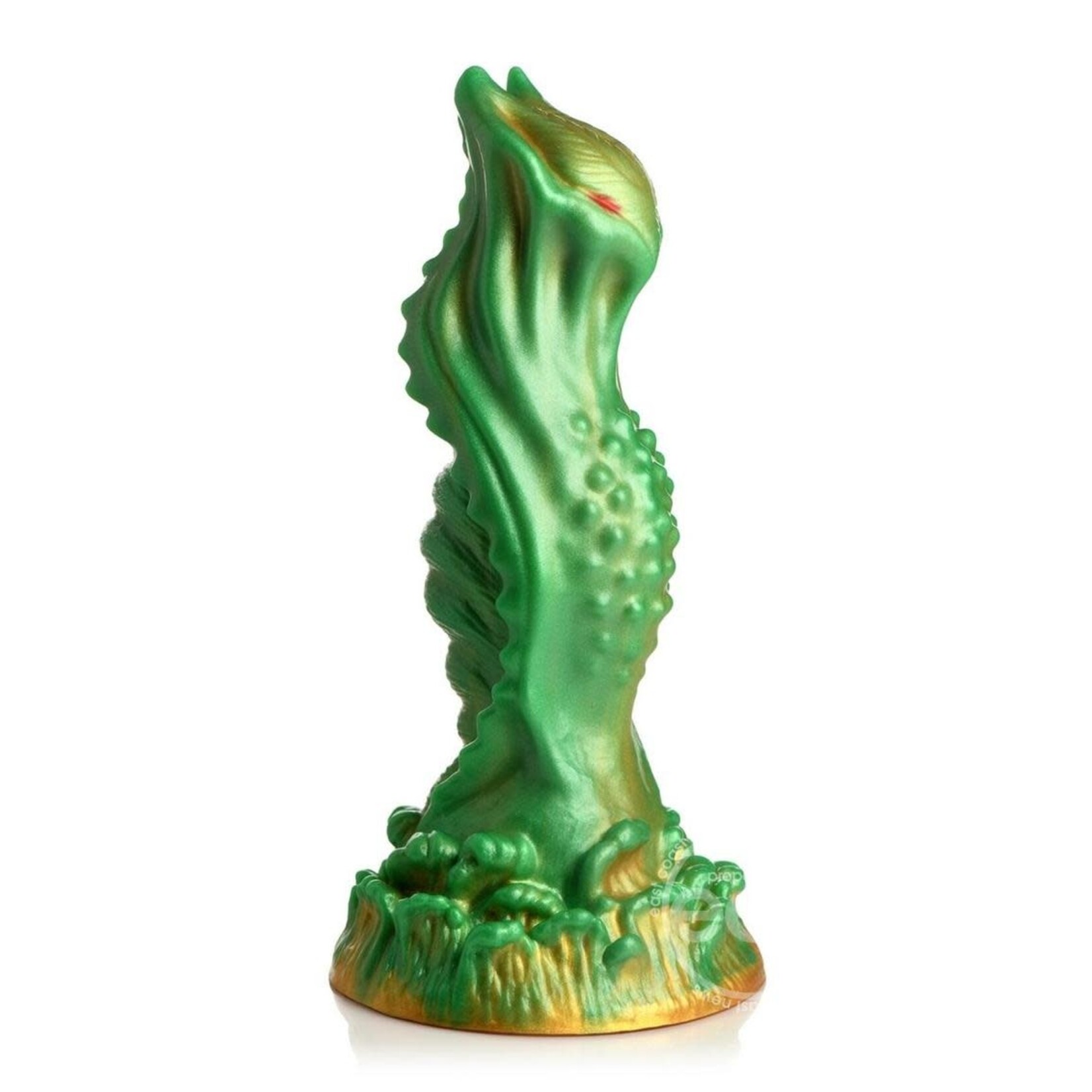 Creature Cocks Nebula Alien Silicone Dildo - Green/Gold/Red