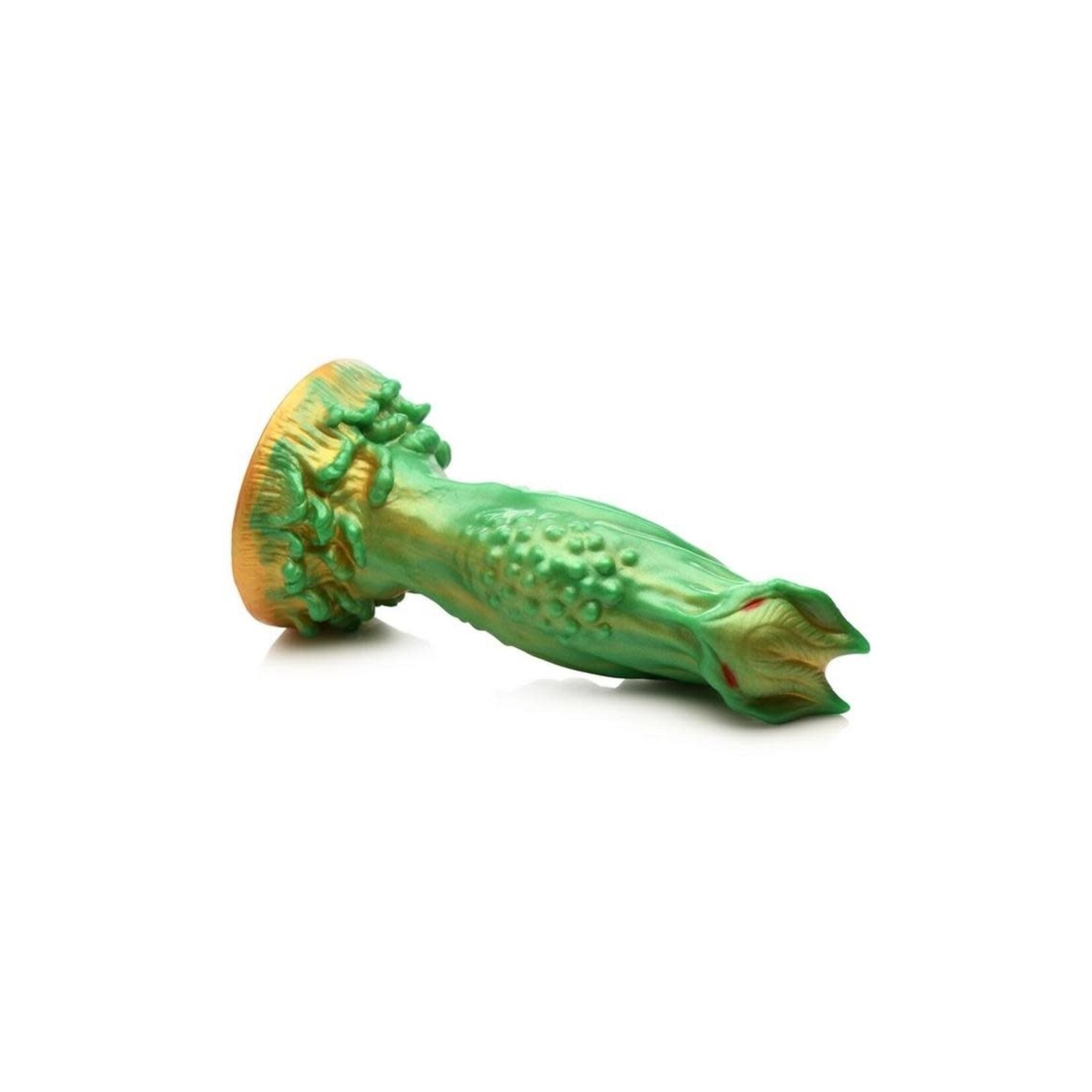 Creature Cocks Nebula Alien Silicone Dildo - Green/Gold/Red