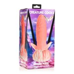 Creature Cocks Pegasus Pecker Winged Silicone Dildo - Pink/White