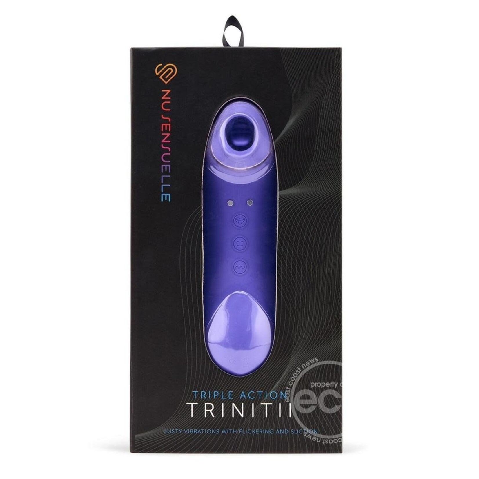 Sensuelle Trinitii 3-in-1 Suction Tongue-Ultra Violet