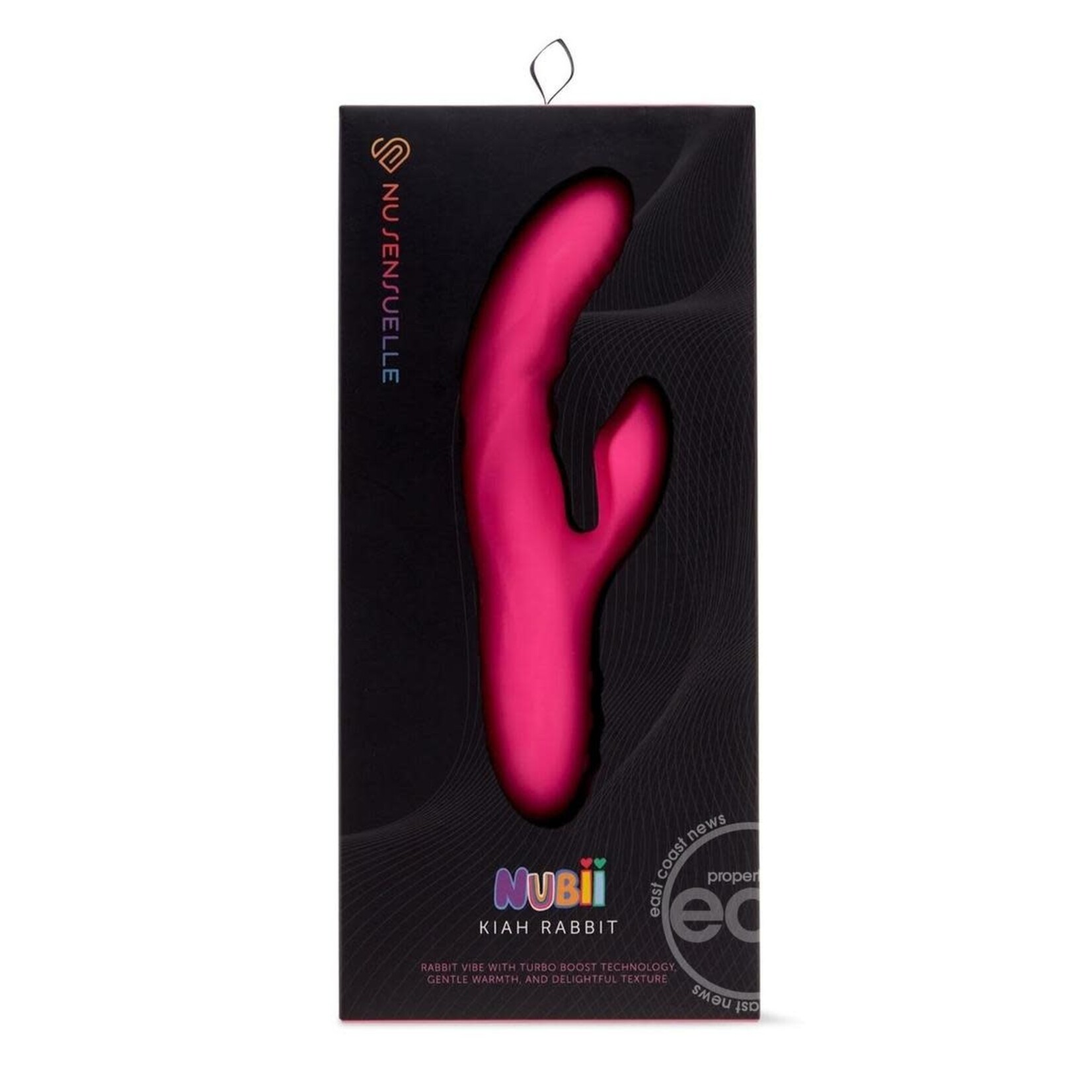 Nu Sensuelle Kiah Nubii Rechargeable Silicone Rabbit - Pink