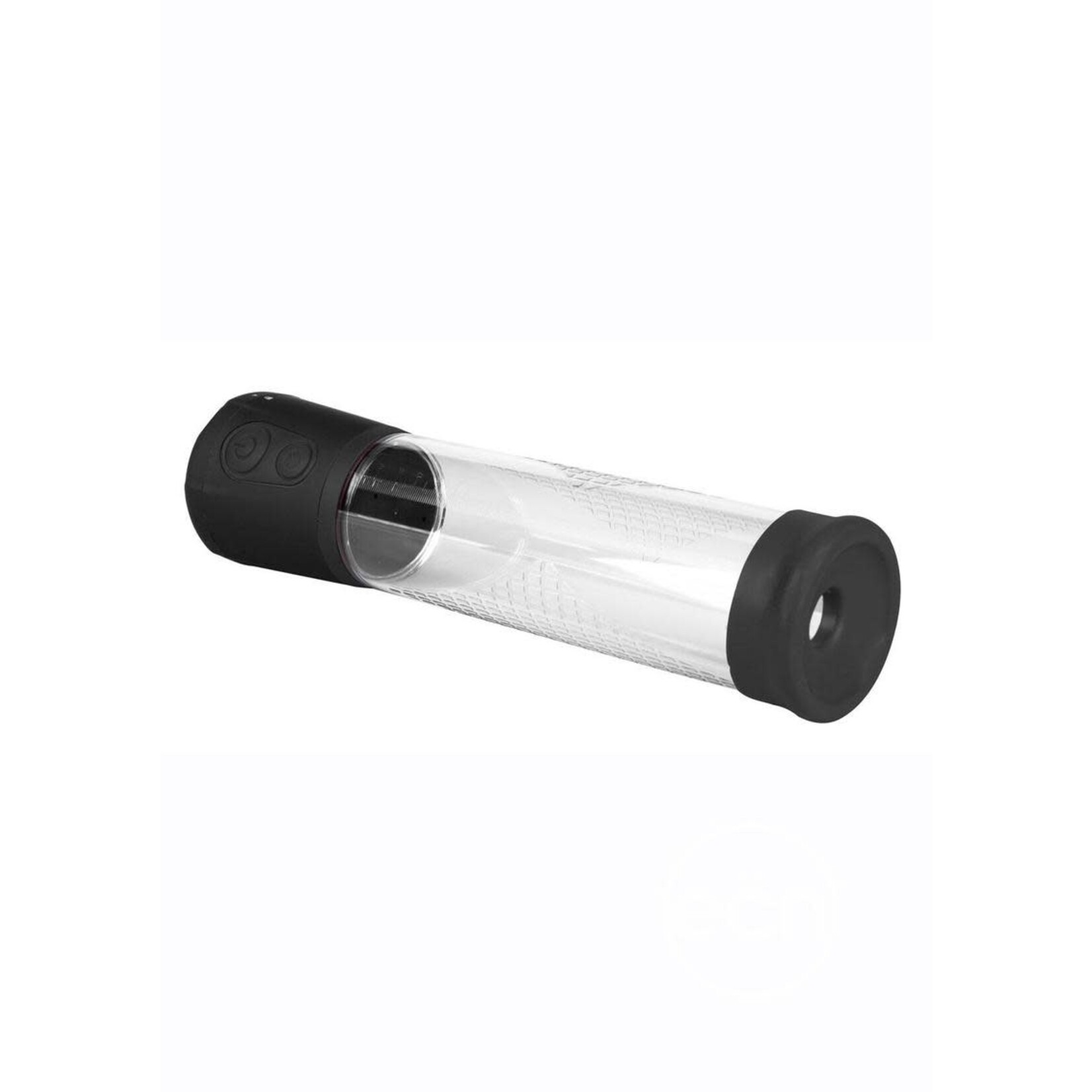 PowerBullet Got Big Dick Automatic Penis Pump - Black/Clear