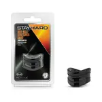 Stay Hard Beef Ball Stretcher  - Black