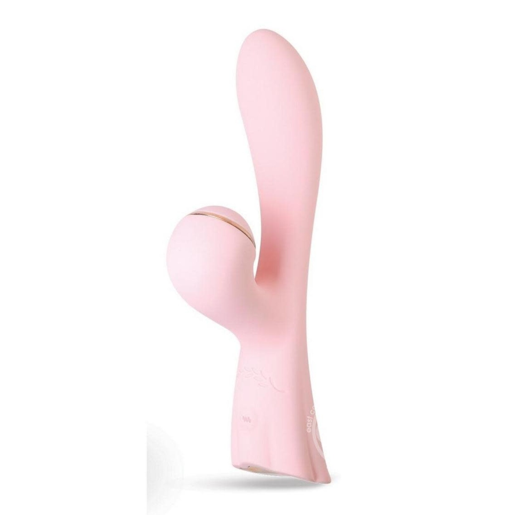 Lush Isabelle Rechargeable Silicone Air Pulse Clitoral Stimulator & G-Spot Vibrating Rabbit - Pink