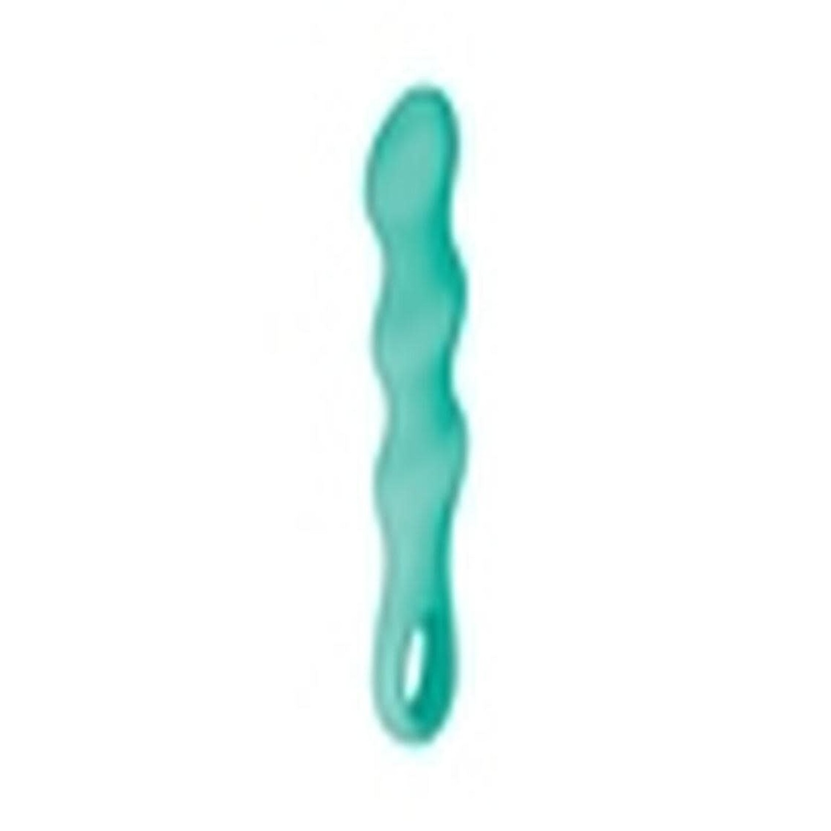 Triple Teaser Silicone Rechargeable Triple Motor Vibrator - Aqua