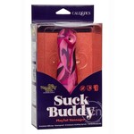 Naughty Bits Suck Buddy Playful Rechargeable Silicone Massager - Pink/Purple