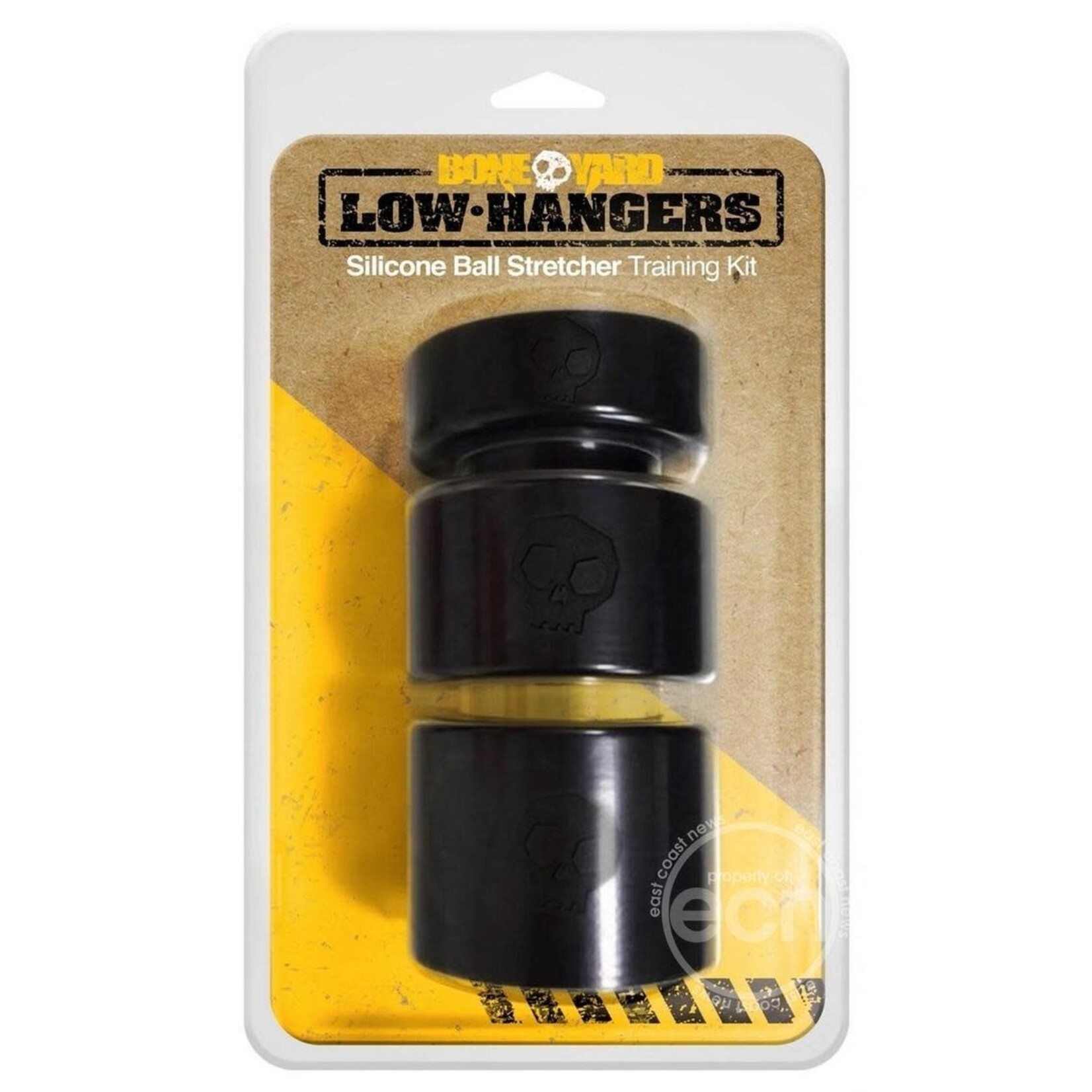 Boneyard Low Hangers Silicone Ball Stretchers (3 per Set) - Black