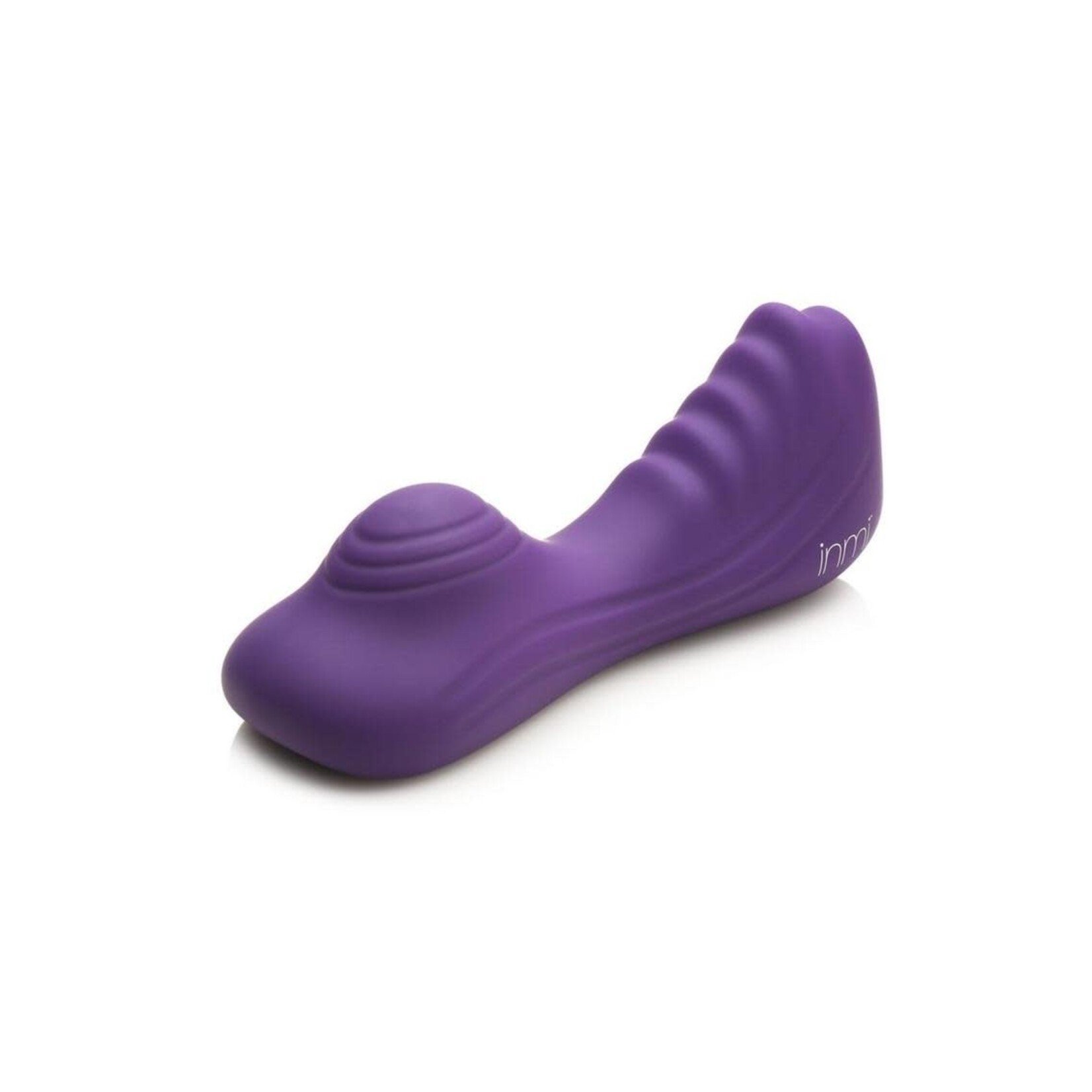 Inmi Ride N' Grind 10X Vibrating Rechargeable Silicone Grinding Clitoral Stimulator with Remote Control - Purple