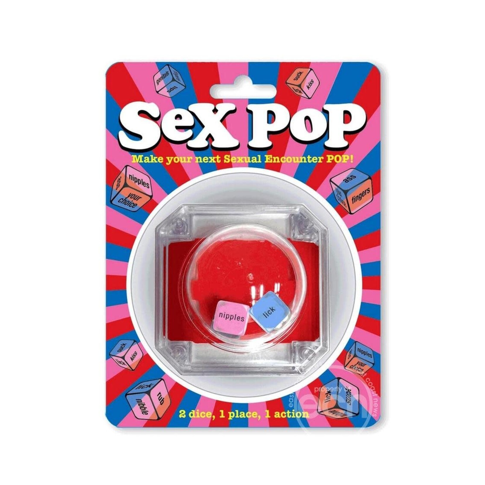 Sex Pop Dice Game for Couples
