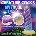 Creature Cocks Silicone Unicorn Dildo - Multicolored