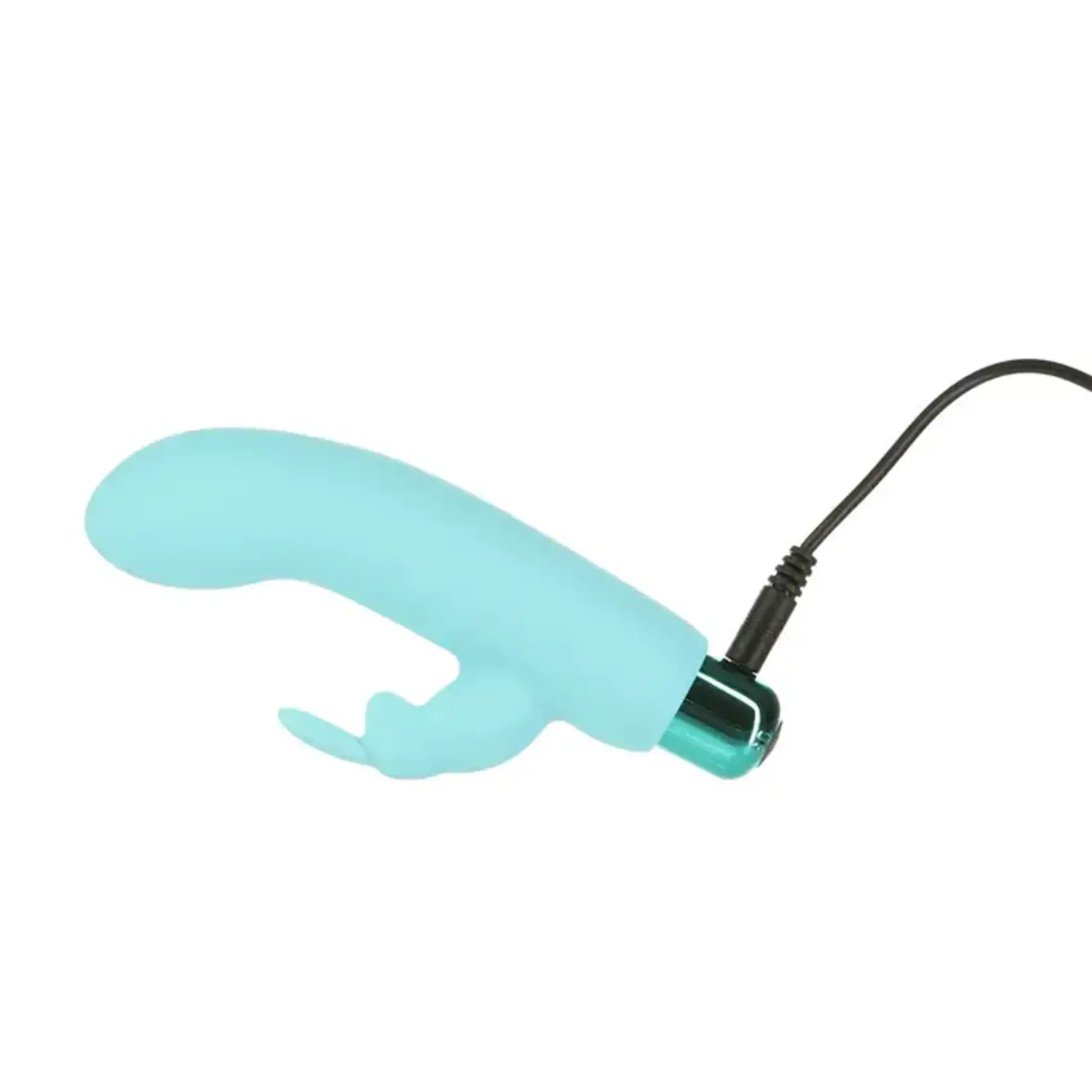 Alice’s Bunny Rechargeable Bullet With Removable Rabbit Sleeve Teal
