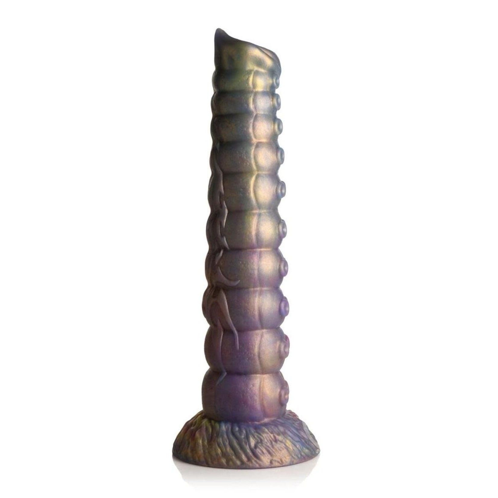 Creature Cocks Deep Invader Tentacle Ovipositor Silicone Dildo - Multicolor