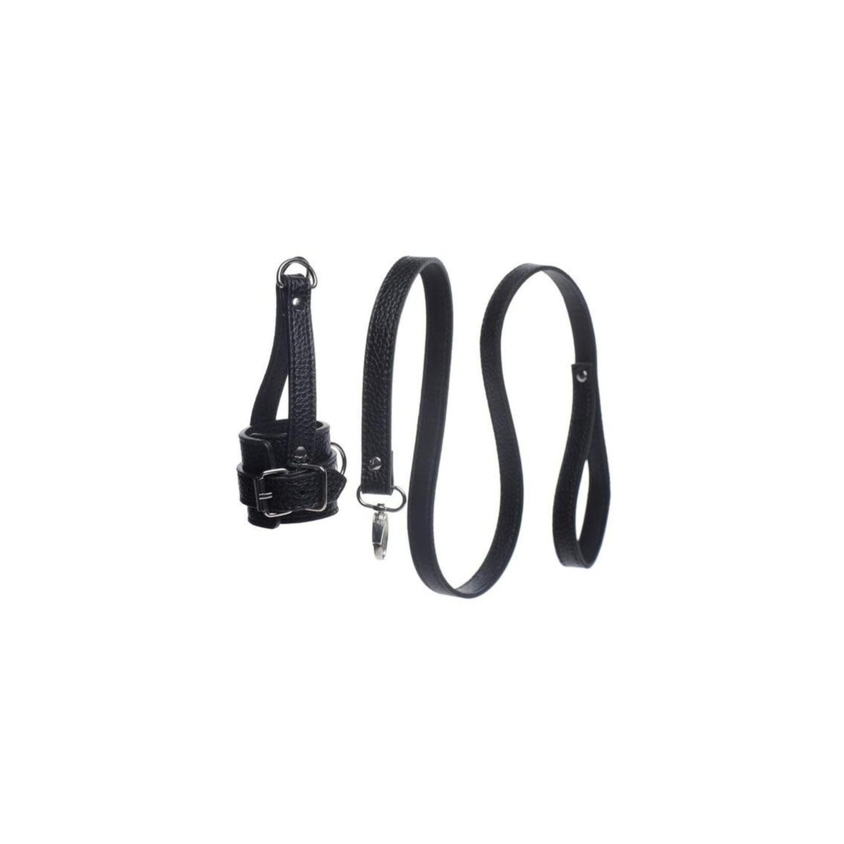 Strict Ball Stretcher With Leash - Black