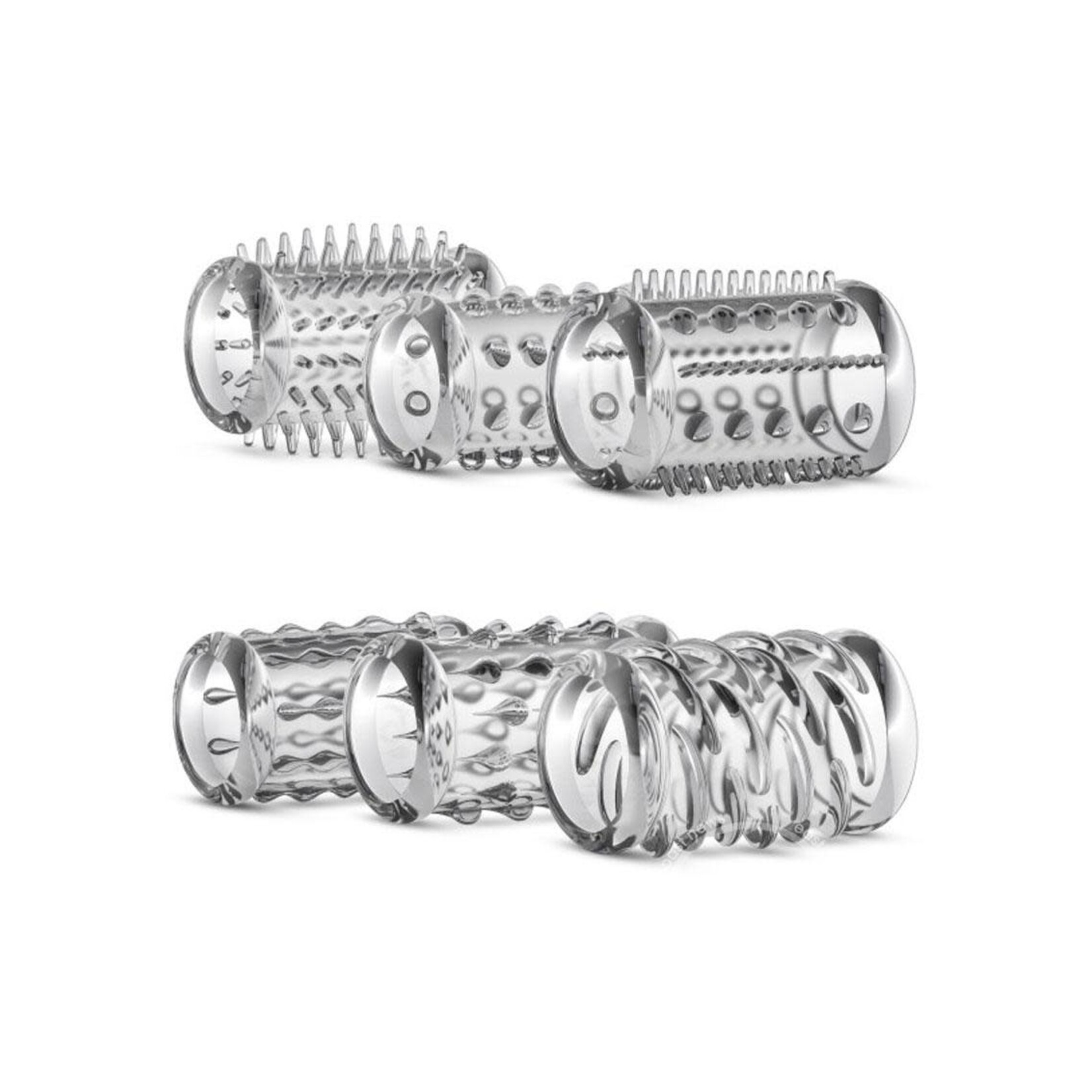 Stay Hard Cock Sleeve Kit - Clear