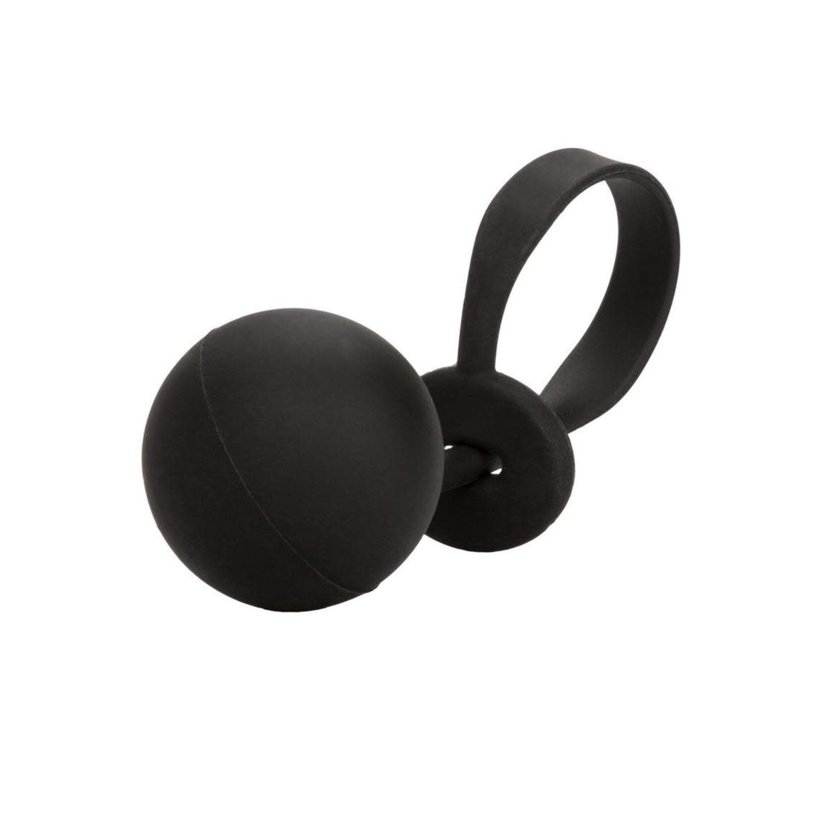 WEIGHTED LASSO RING-BLACK