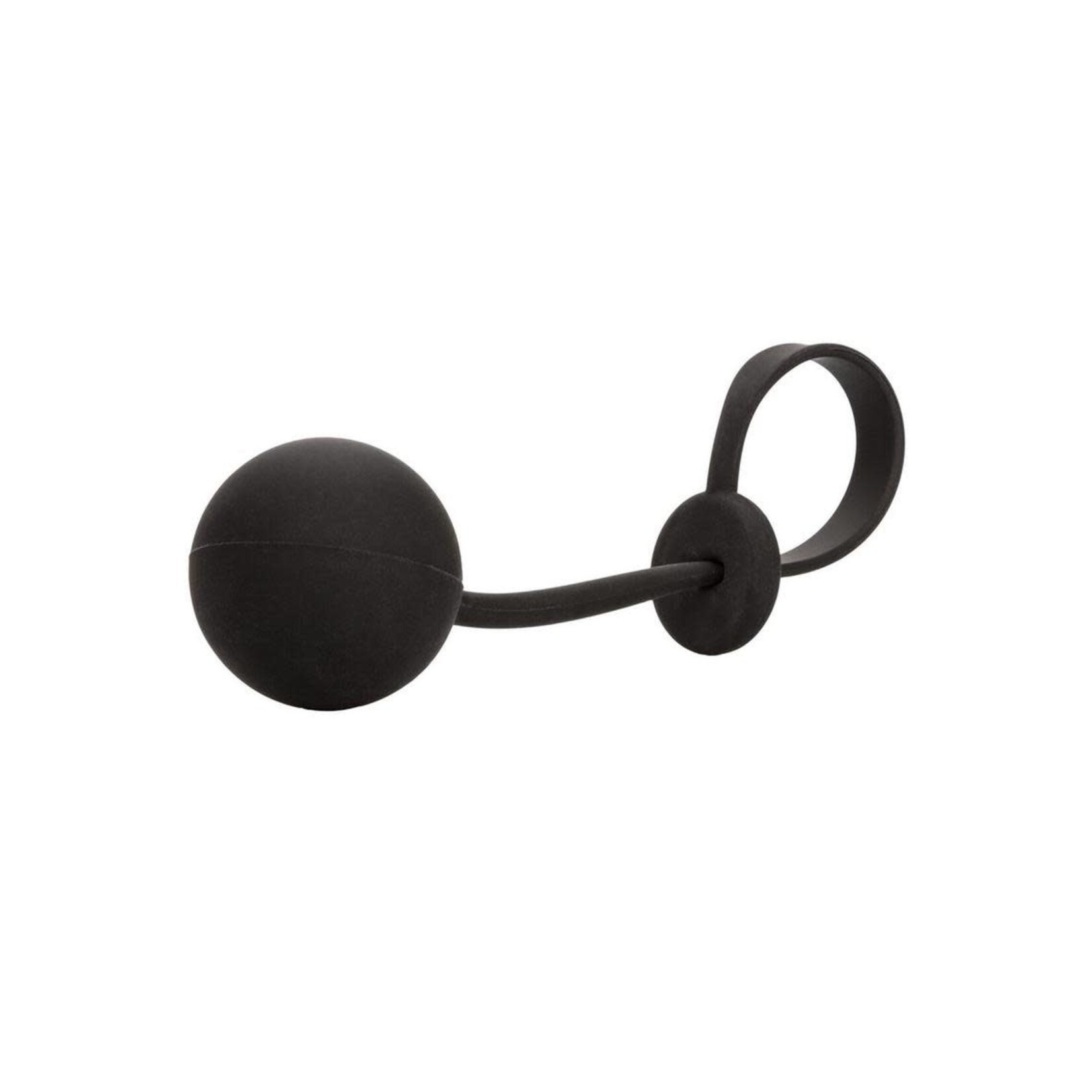 WEIGHTED LASSO RING-BLACK