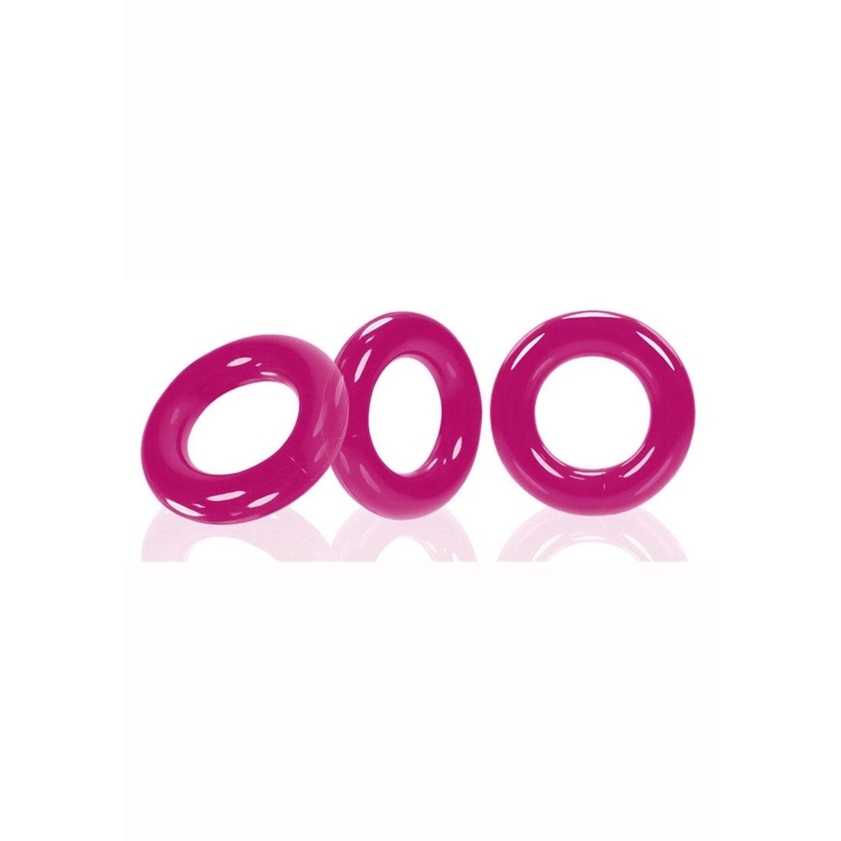 Oxballs Willy Rings Cock Ring (3 Pack) - Pink