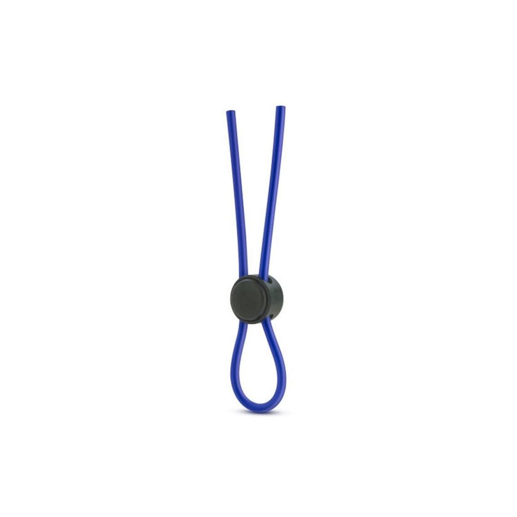 Stay Hard Silicone Loop Cock Ring - Blue
