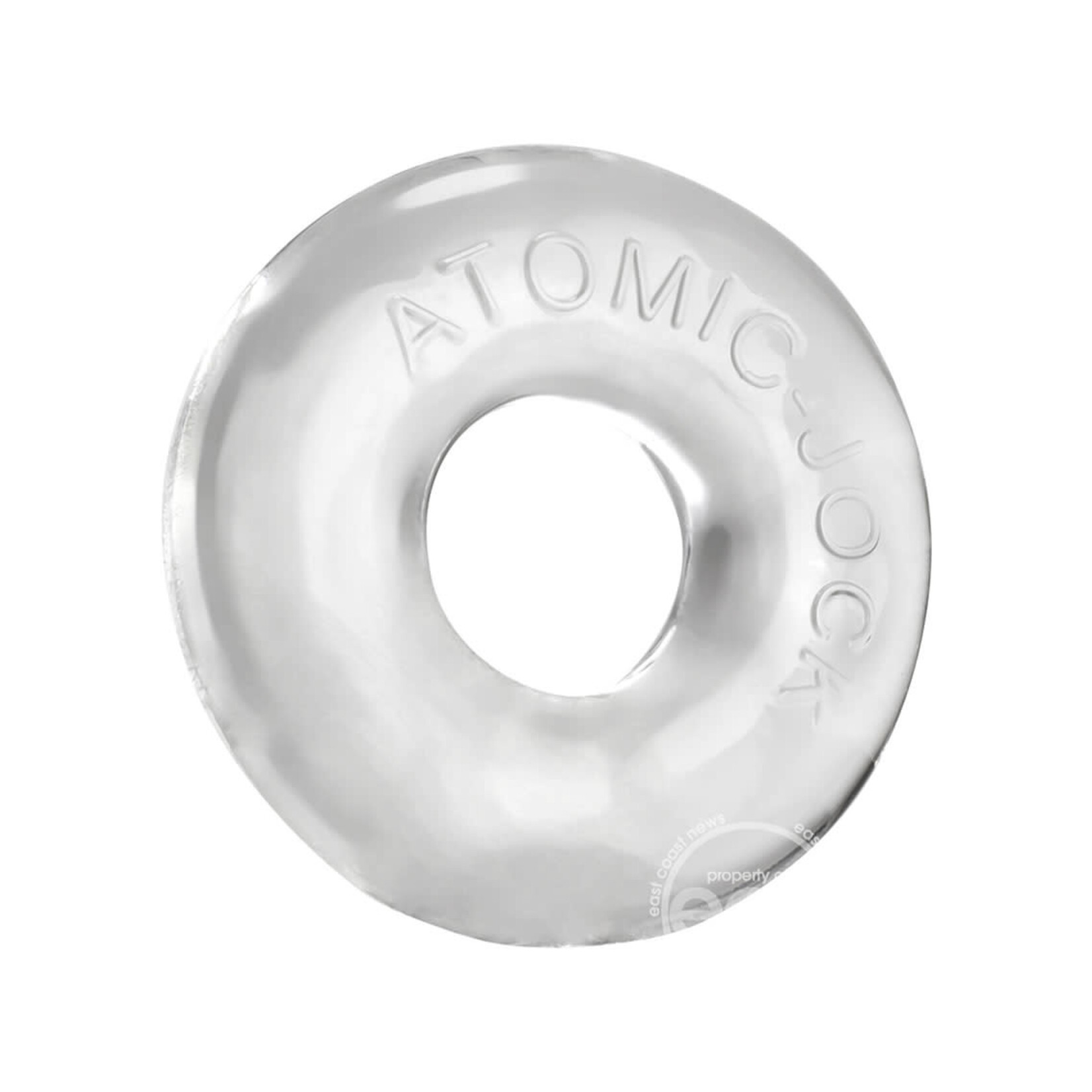 Oxballs Atomic Jock Do-Nut-2 Fatty Cock Ring - Clear