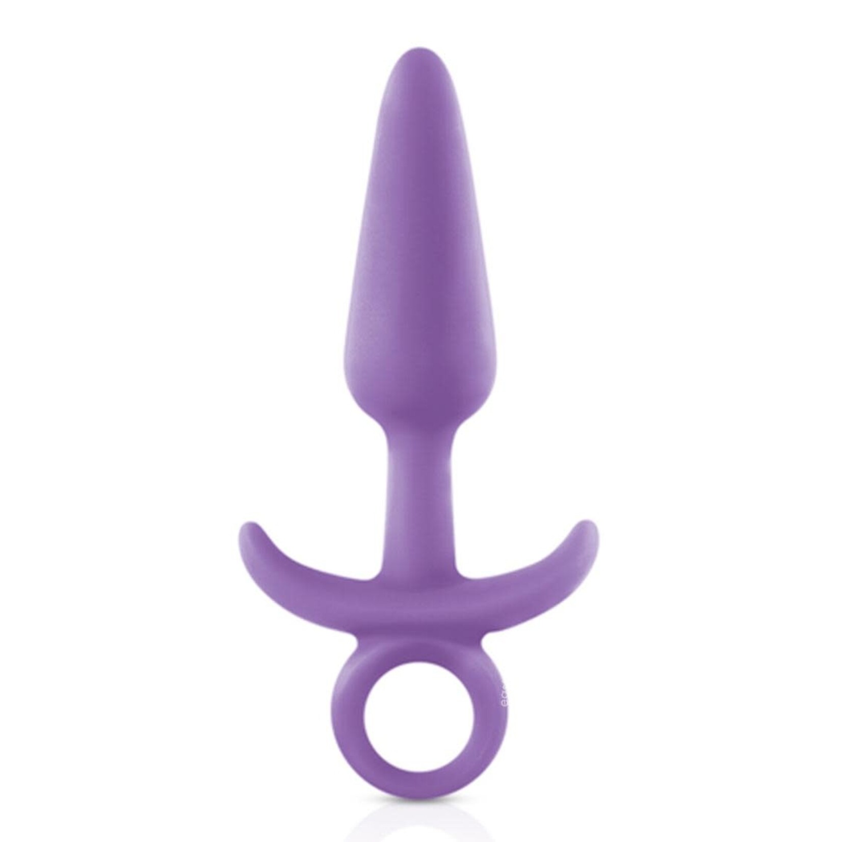 Firefly Prince Silicone Butt Plug Glow In The Dark - Purple