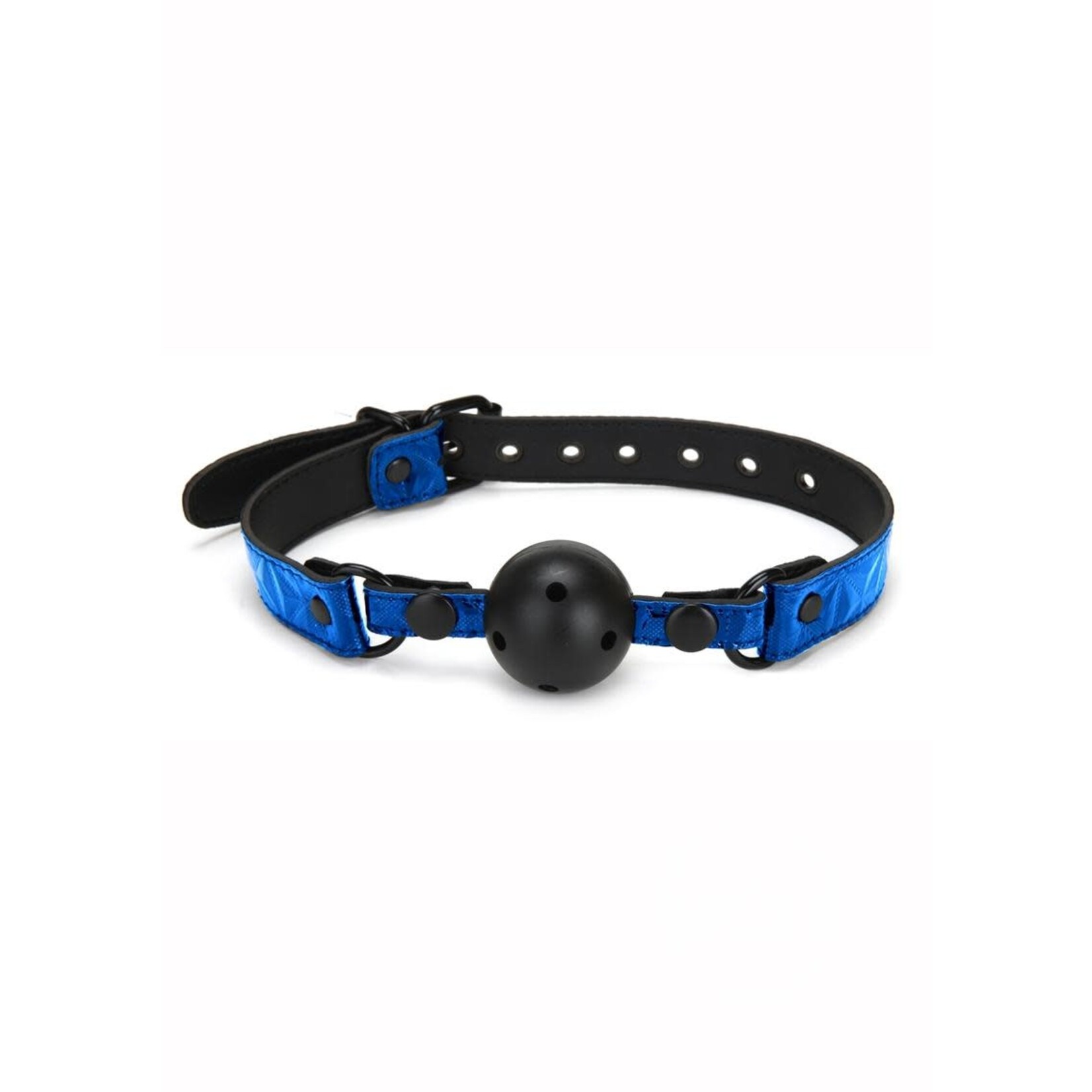 Whipsmart Deluxe Ball Gag - Blue