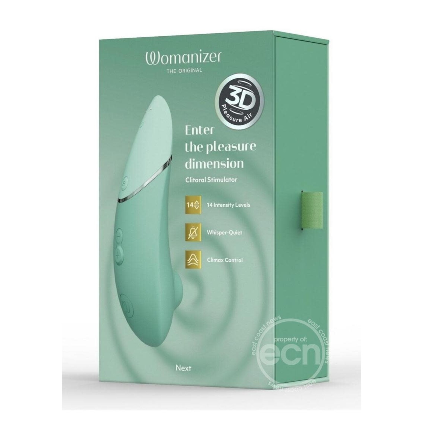 Womanizer Next Rechargeable Silicone Clitoral Stimulator - Sage