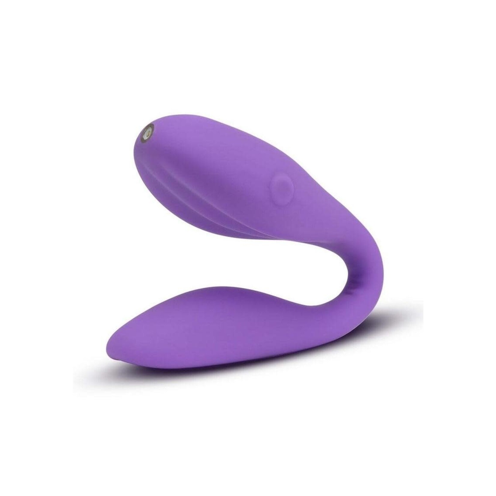 Wellness Duo Rechargeable Silicone Couples Vibrator - Purple