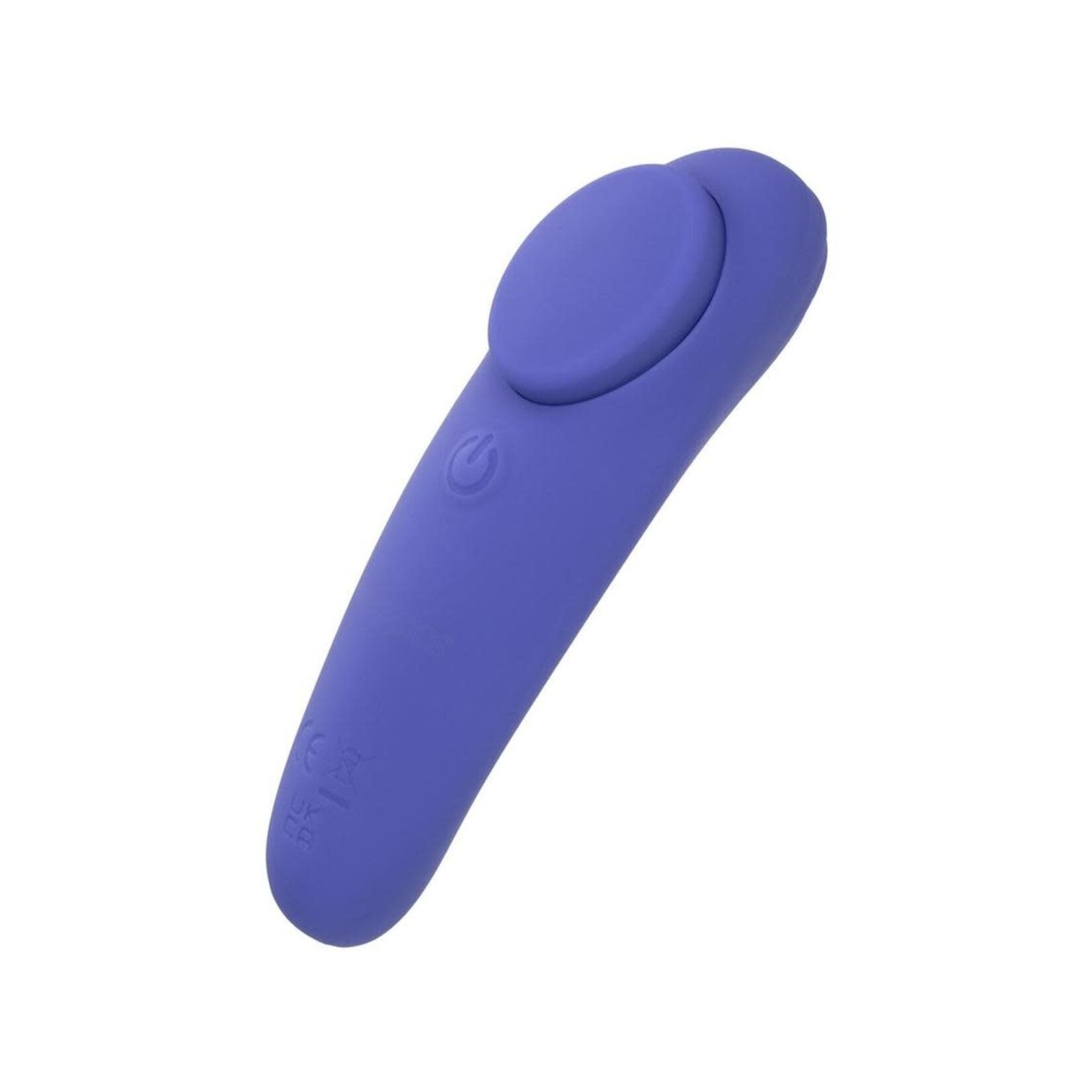 CalExotics Connect Panty Teaser Rechargeable Silicone App Compatible Vibrator with Remote - Purple