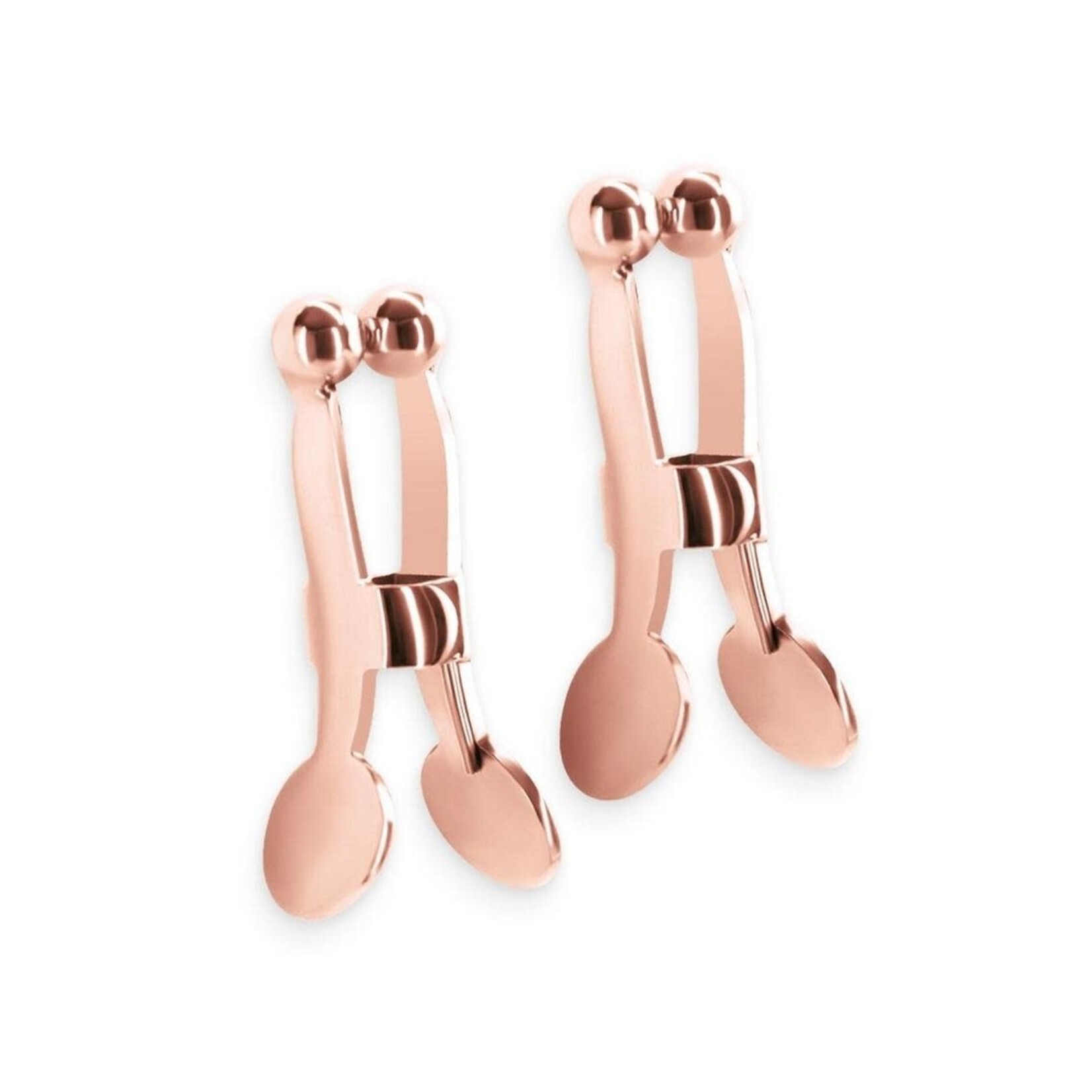 Bound Nipple Clamps C1 - Rose Gold