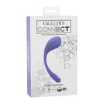 CalExotics Connect Kegel Exerciser Rechargeable Silicone App Compatible Stimulator with Remote - Purple