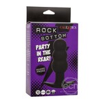 Rock Bottom Beaded Rechargeable Silicone Probe - Black
