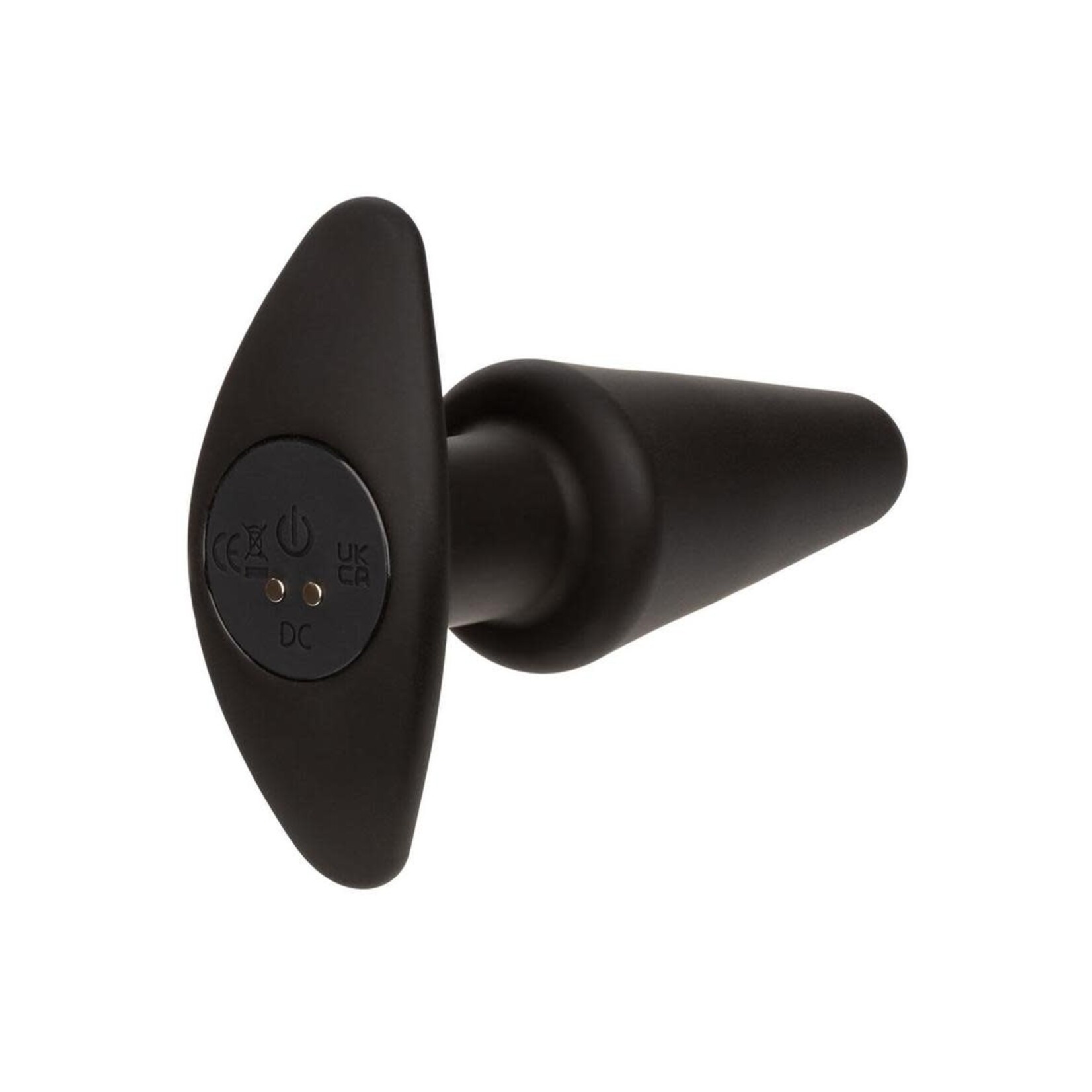 Rock Bottom Tapered Rechargeable Silicone Probe - Black