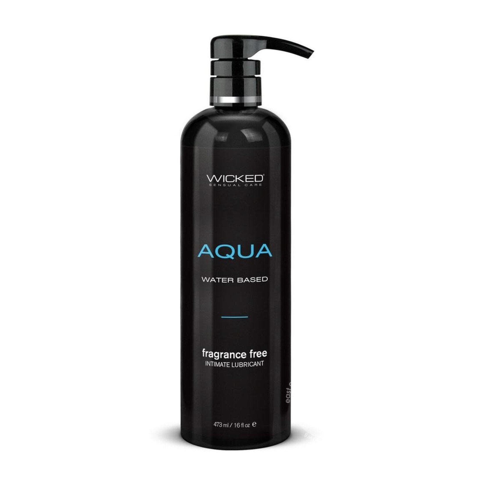 Wicked Aqua Water Based Lubricant Fragrance Free 16oz