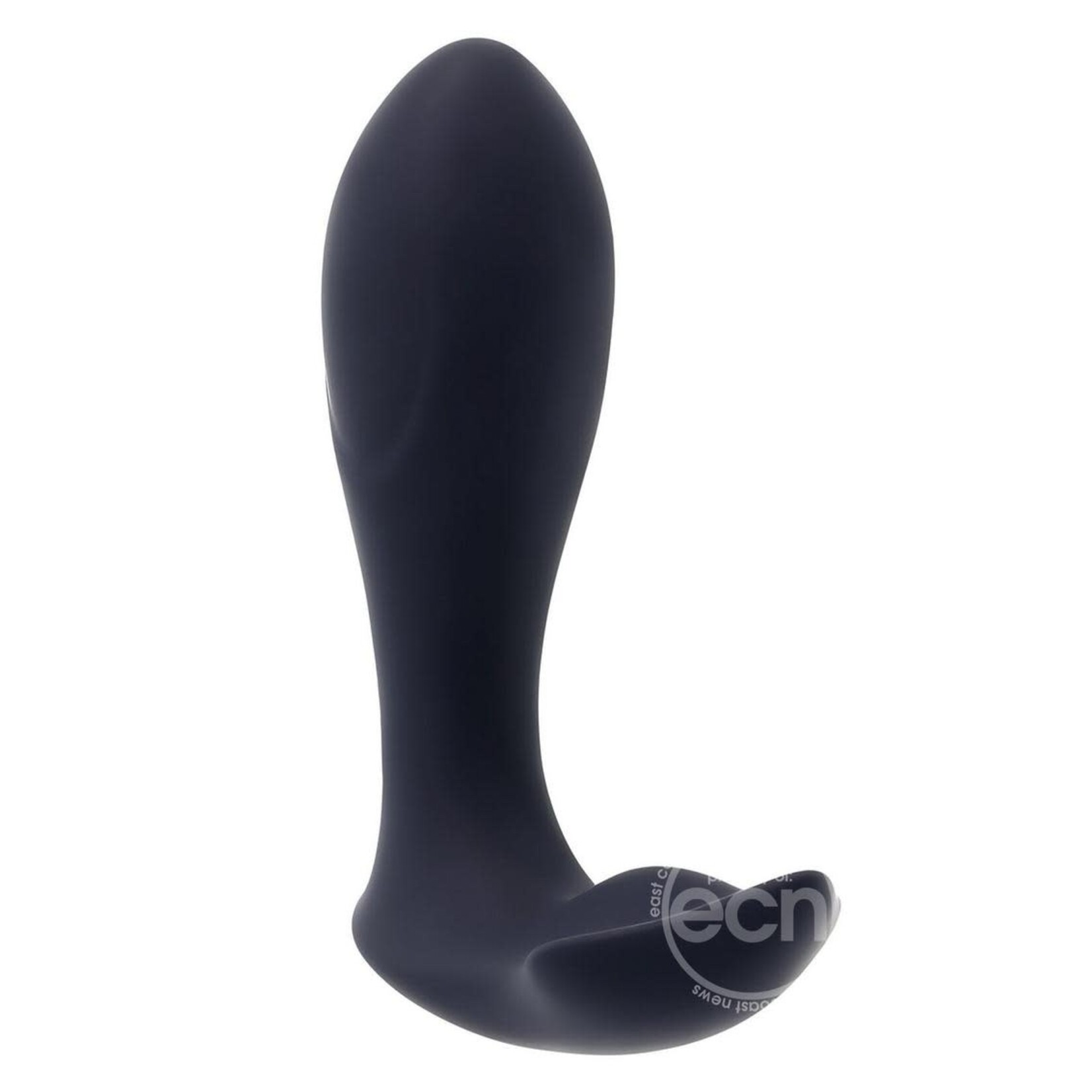 Take Me Out Rechargeable Silicone Dual Vibrator with Remote - Black