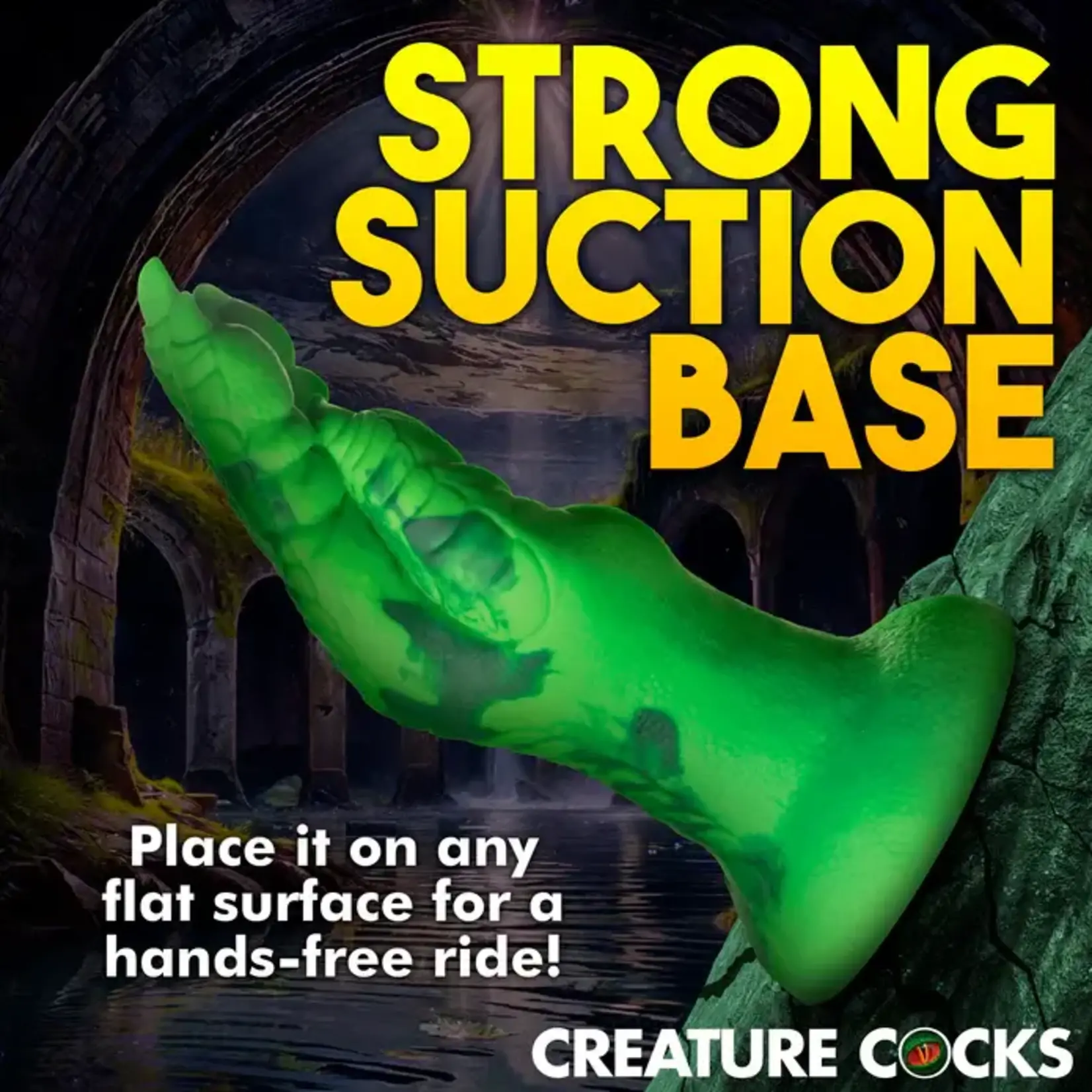 Creature Cocks Raptor Claw Fisting Silicone Dildo - Green