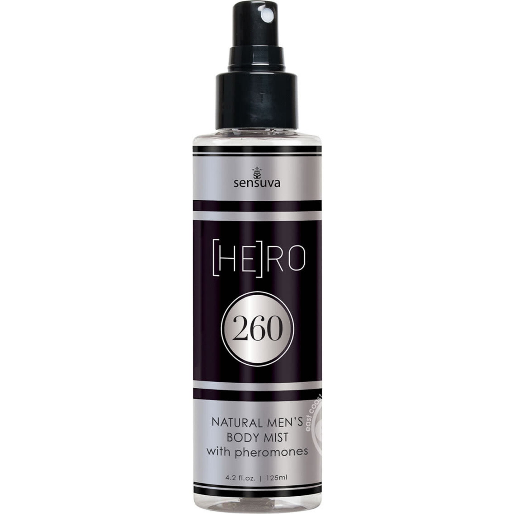 Hero 260 Natural Men's Body Mist with Pheromones 4.2oz Spray