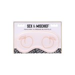 Sex & Mischief Peaches ‘n CreaMe Blindfold Ivory/Orange