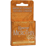 Kimono MicroThin Ribbed SensiDots (3 Pack)