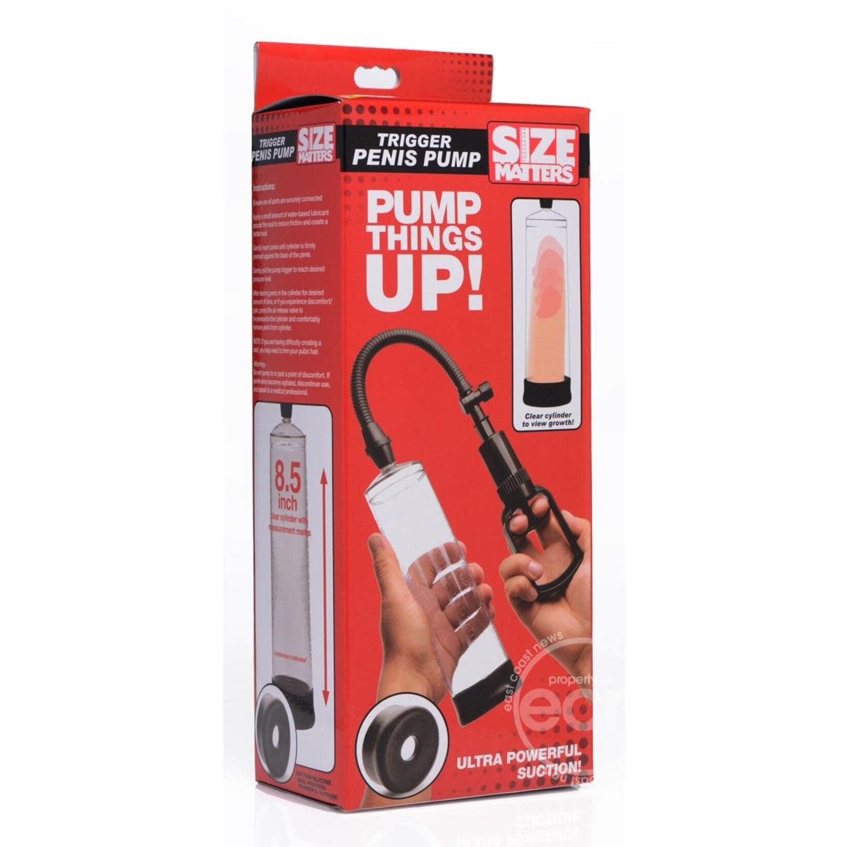Size Matters Trigger Penis Pump