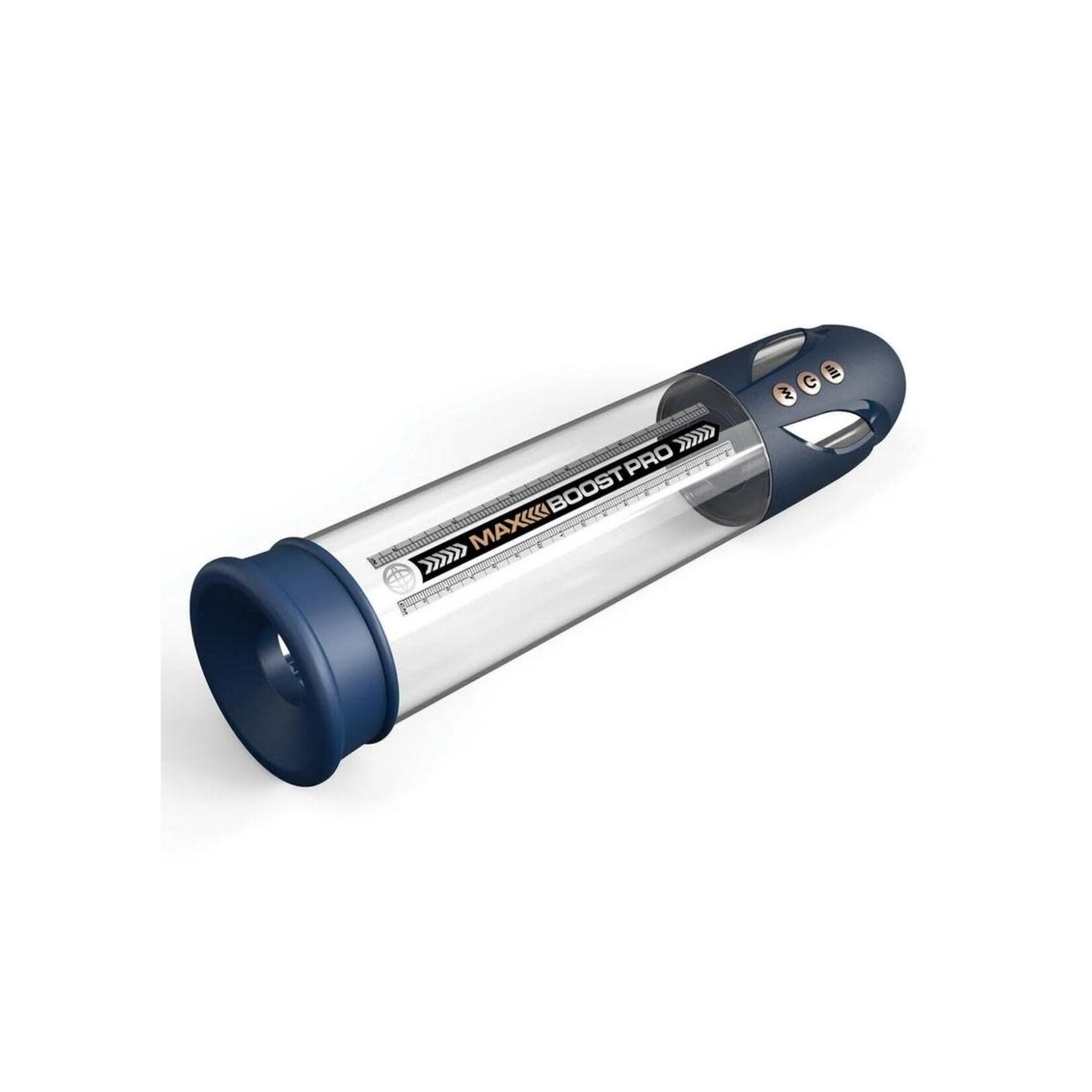 Pump Worx Max Boost Pro Flow Rechargeable Penis Pump - Blue