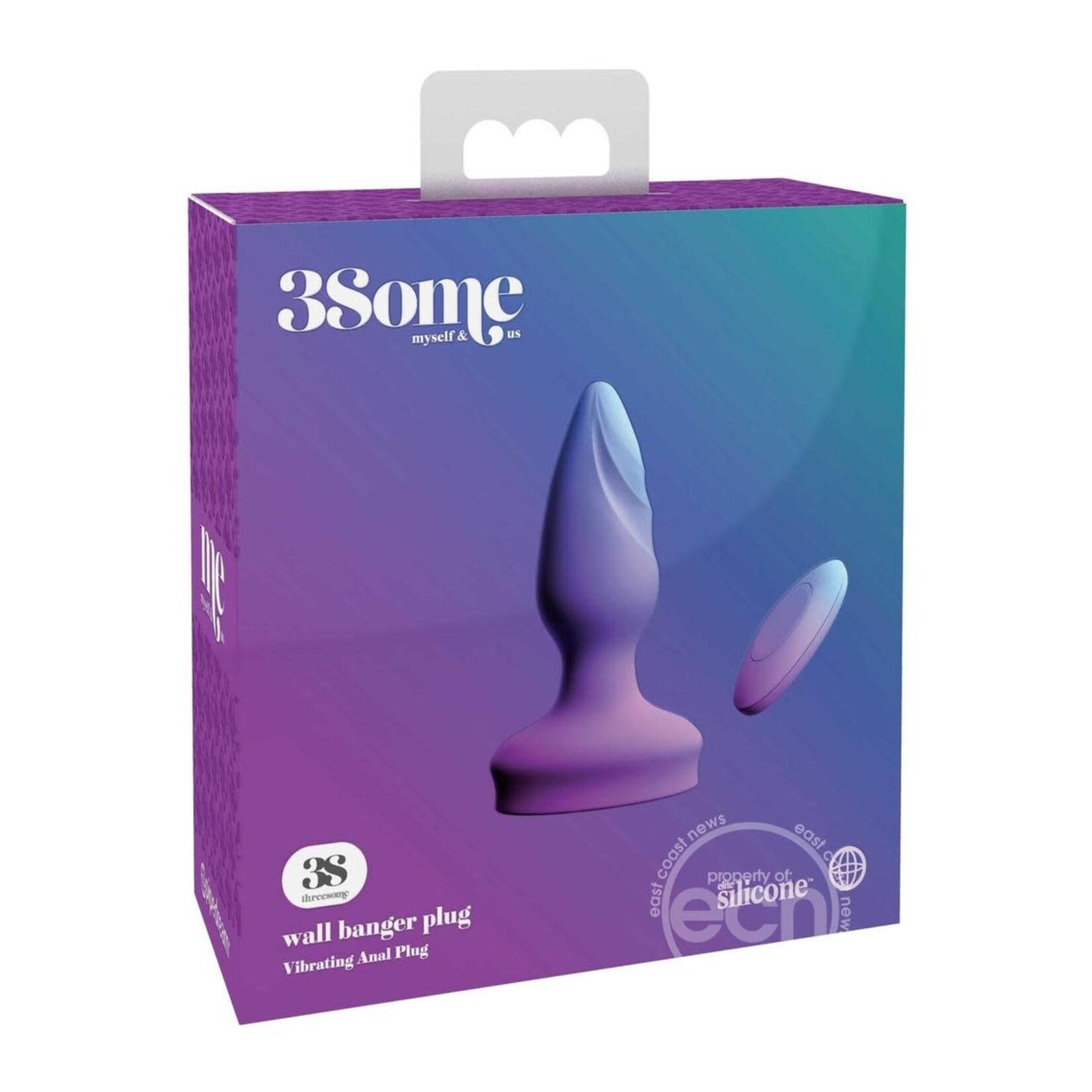 3Some Wall Banger Plug-Purple