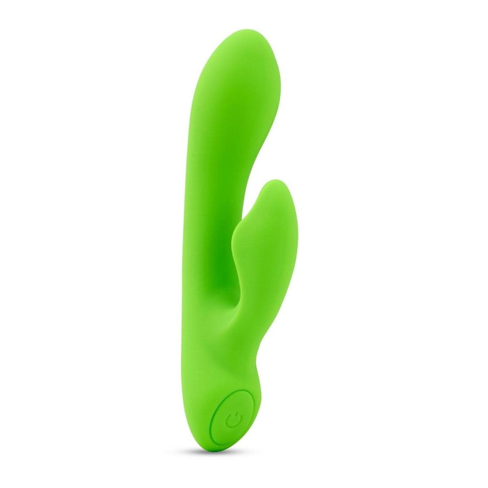 Nu Sensuelle Jolie Nubii Rechargeable Silicone Mini Heating Rabbit - Lime Green