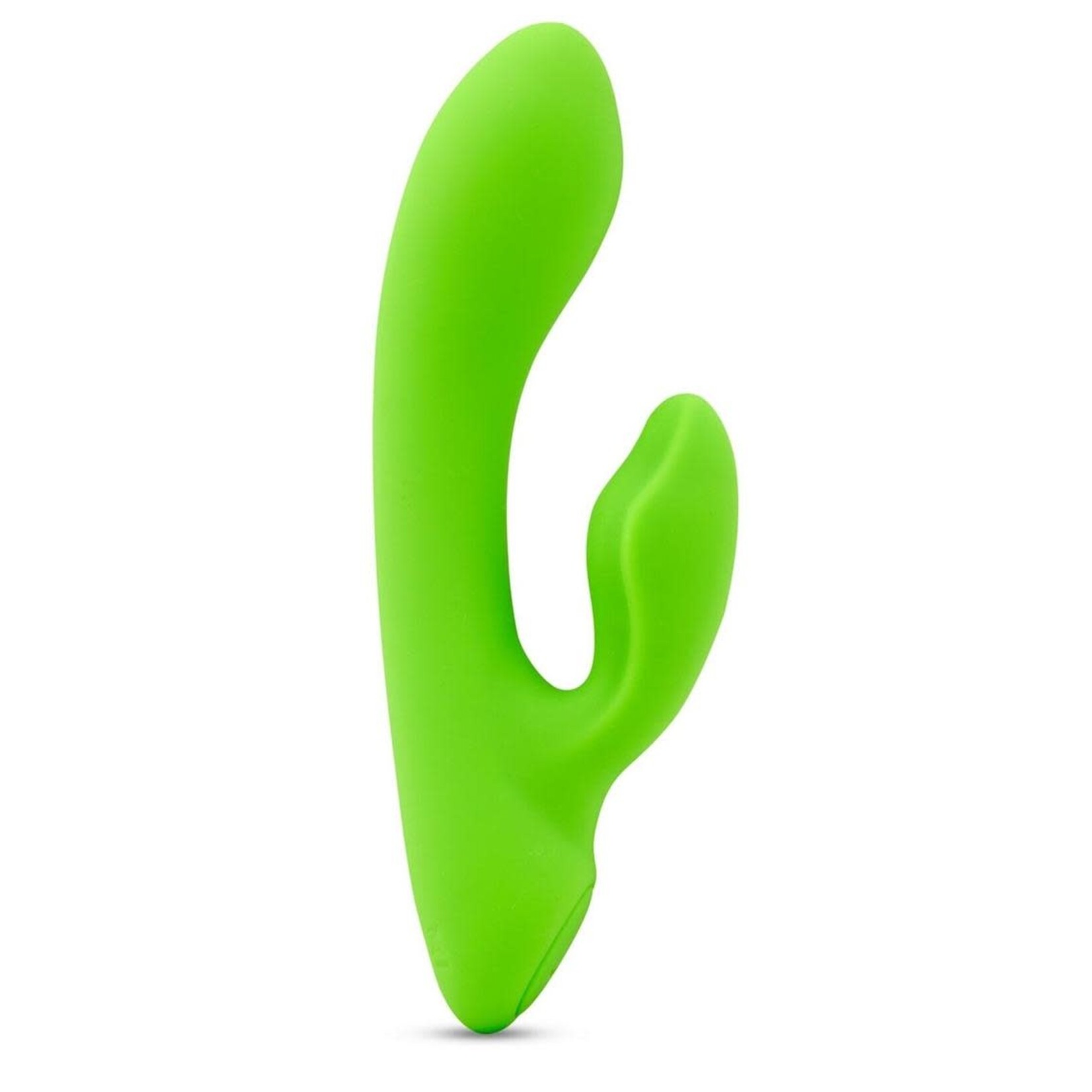 Nu Sensuelle Jolie Nubii Rechargeable Silicone Mini Heating Rabbit - Lime Green