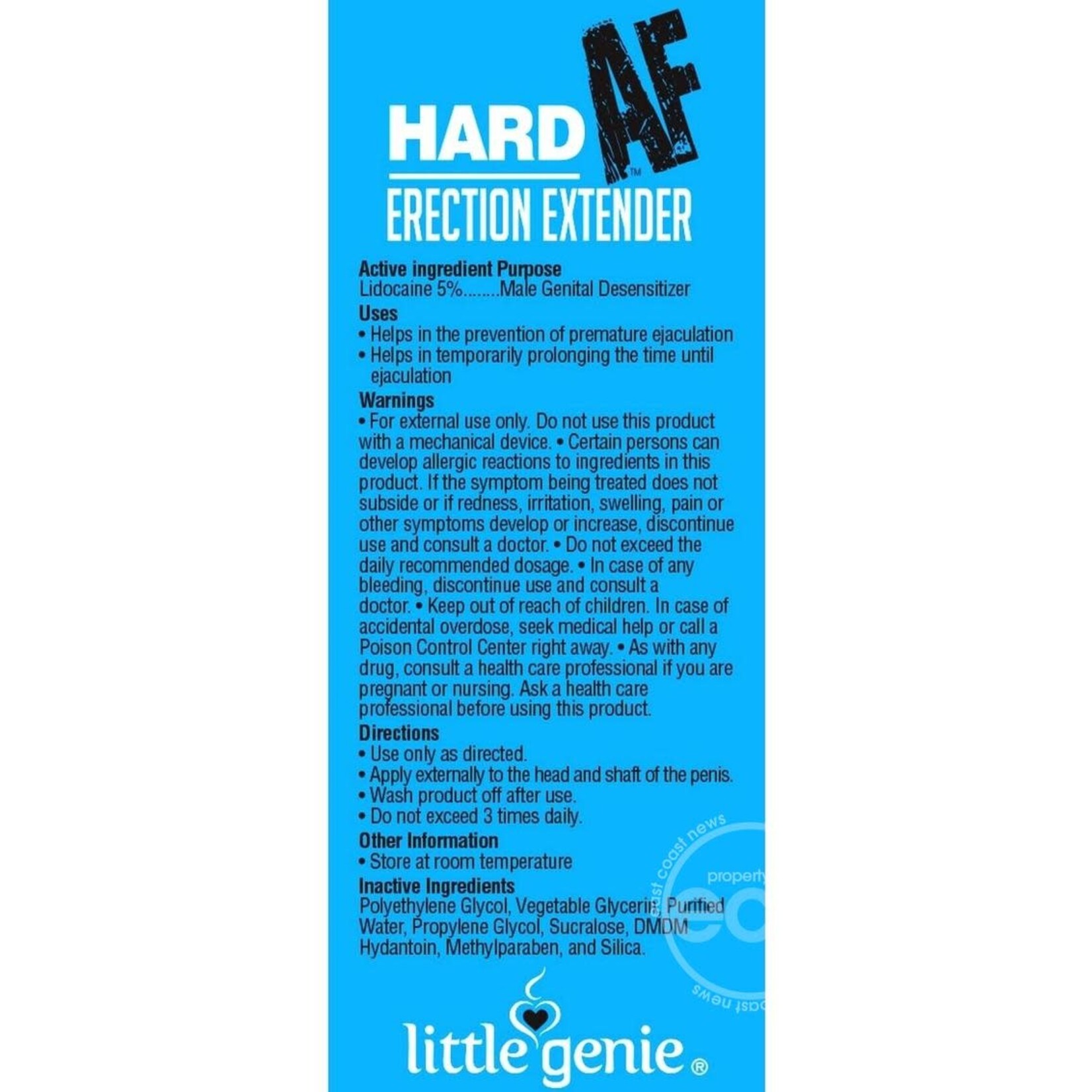 Hard AF Erection Cream 1.5oz