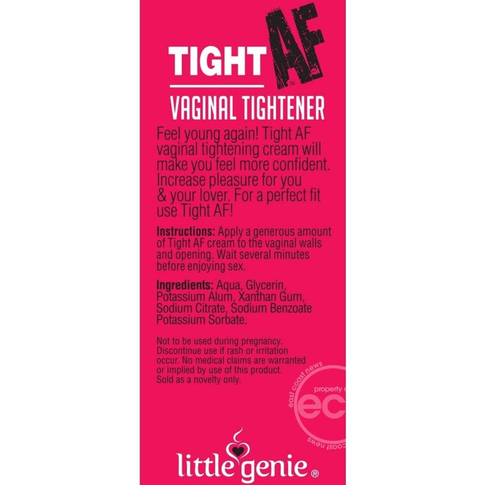 Tight AF Vaginal Tightener Cream For Her 1.5oz