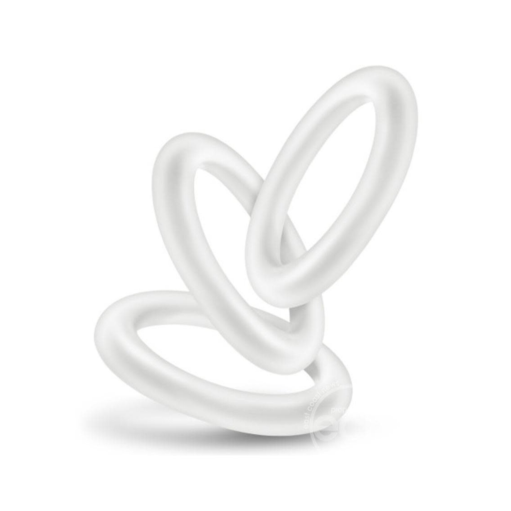 Performance VS2 Pure Premium Silicone Cock Rings - Small - White